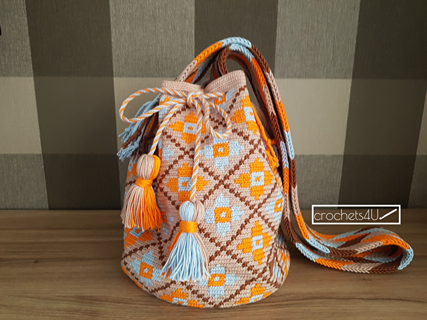 Mijn gehaakte mochila tas Alle gratis haakpatronen crochets4U